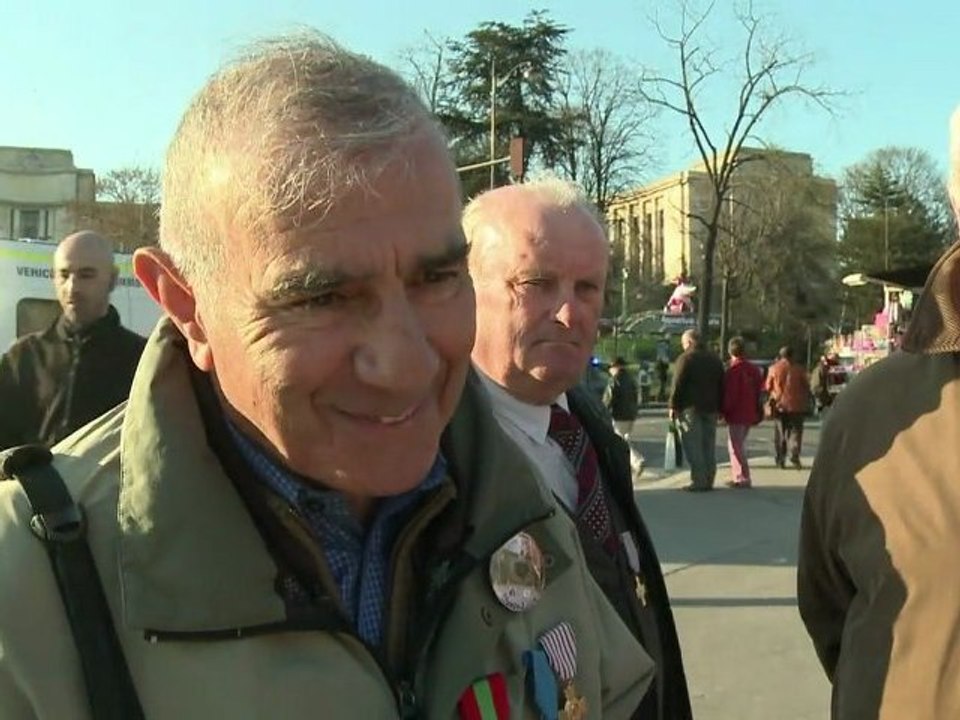50 ans des accords d'Evian: rassemblement à Paris