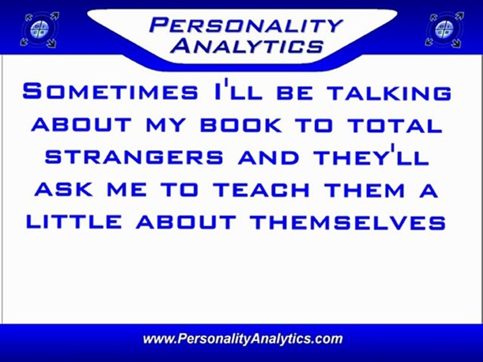 Personality types revealed