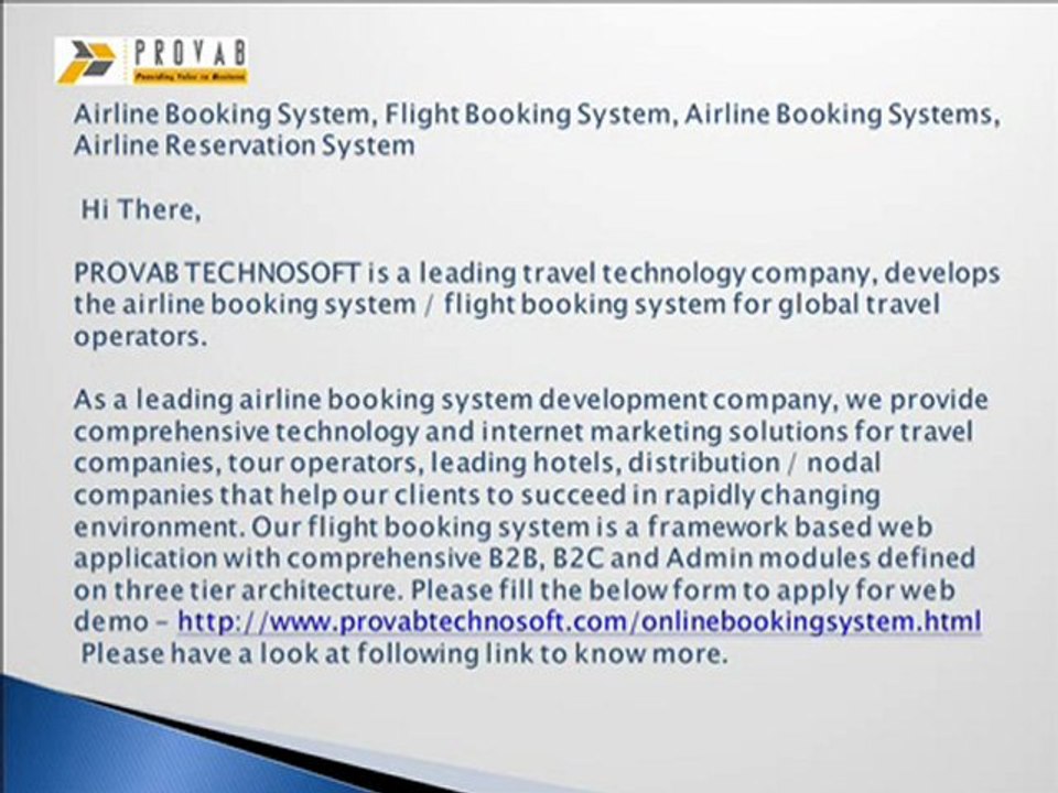 Airline Booking System, Flight Booking System, Airline Booking Systems, Airline Reservation System