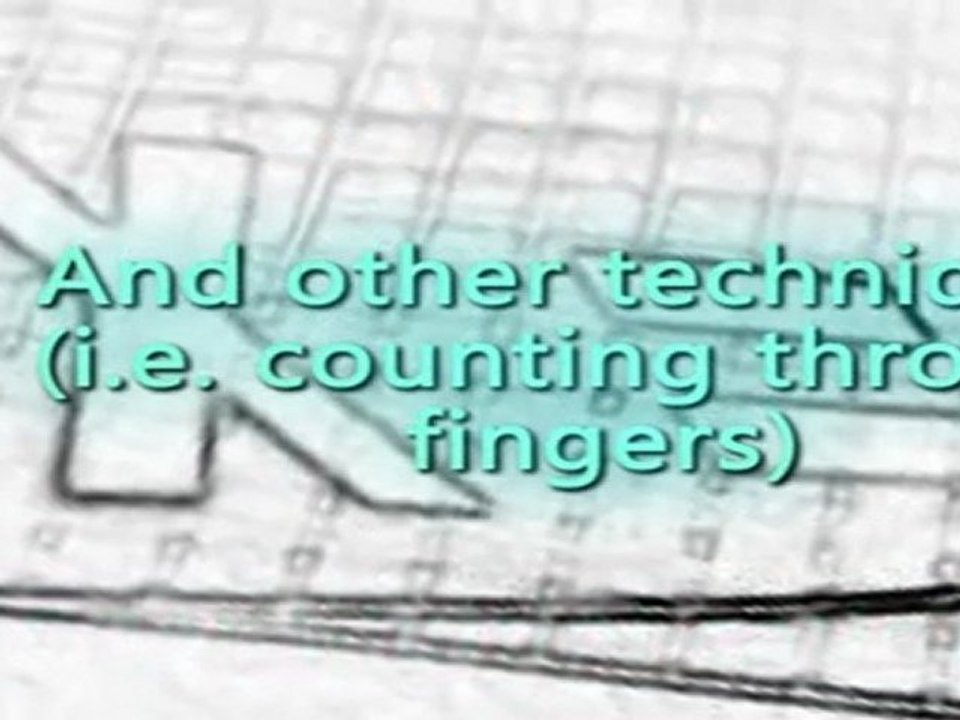 Speed & Finger Math Workshop