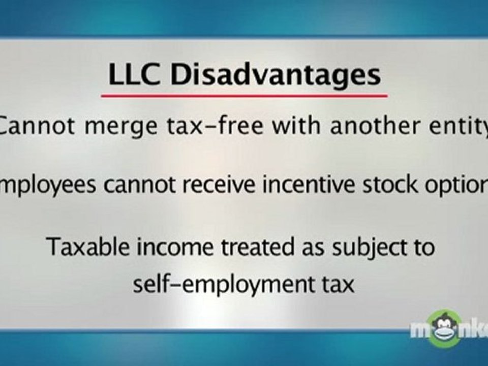 Business Planning – Advantages and disadvantages of LLC’s and S corps