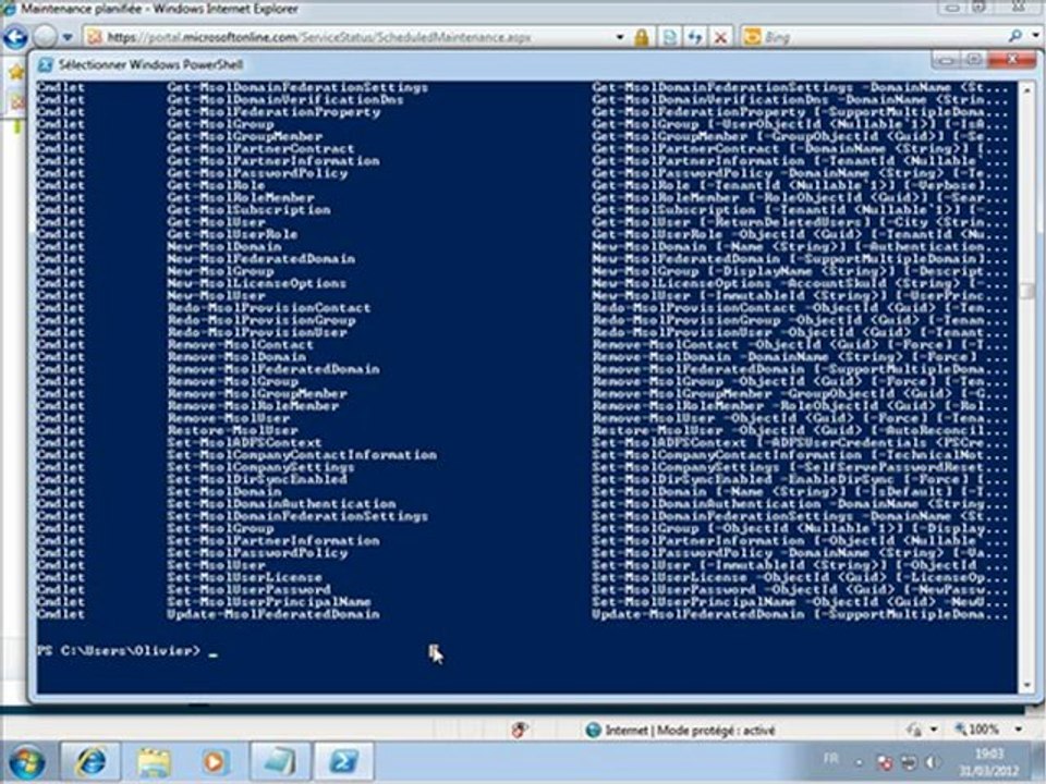 Office 365 Démonstration part 1