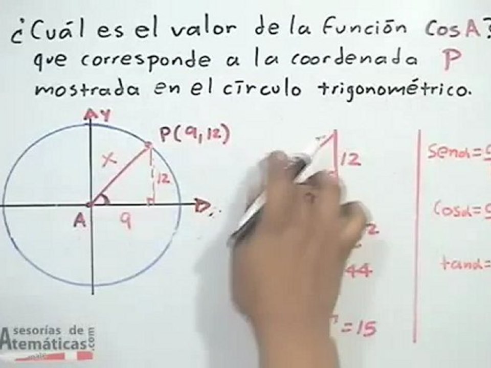 Ejercicio #18: Guía de matemáticas II - UNIDAD 2 - trigonometría (RIEMS)