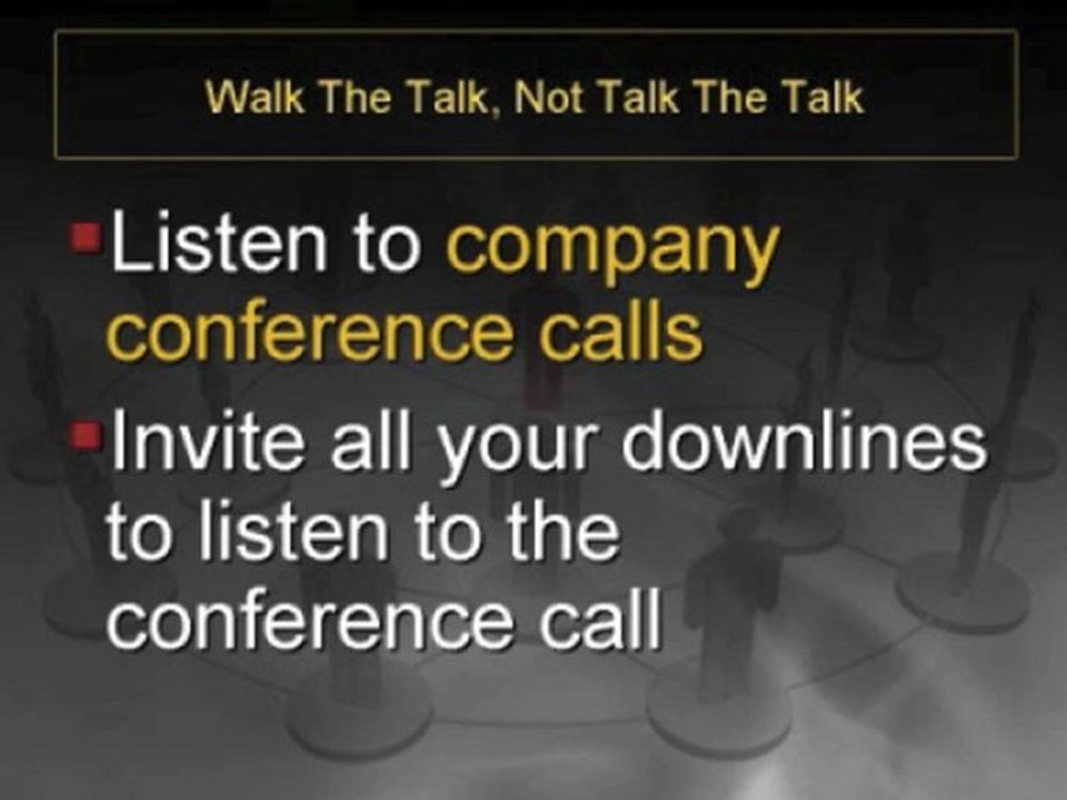 Walk The Talk, Not Talk The Talk