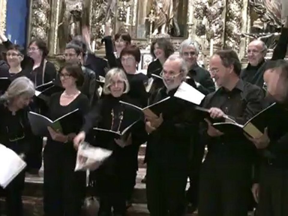 El General Bum-bum amb el Cor Solstici a Ribasaltes 🎶