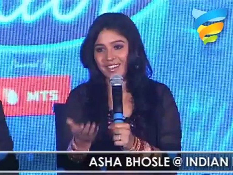 Asha Bhosle @ Indian Idol 6