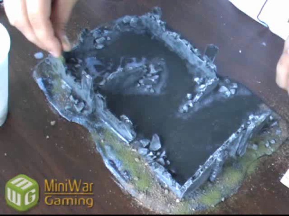 How to Make Battle Ruins Terrain for war games