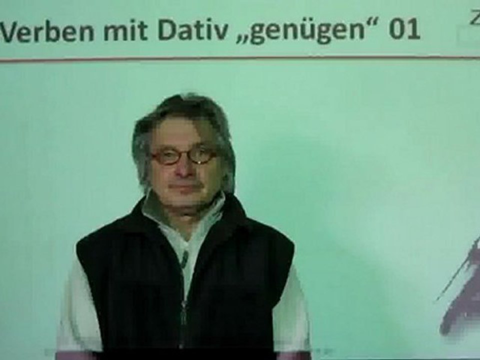 Deutsch lernen A1 "genügen"