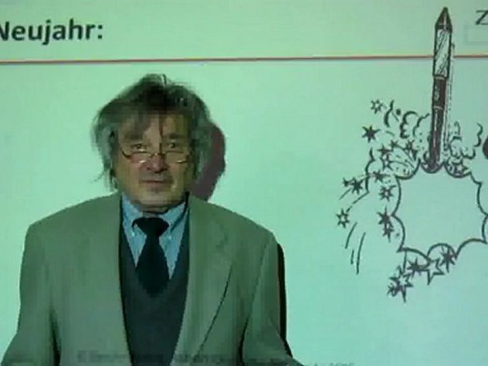 Deutsch lernen A1 Neujahr