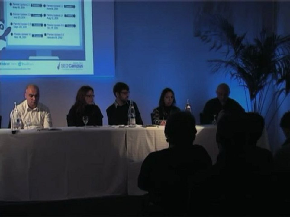 Conférence sur l'algorithme "Google Panda"