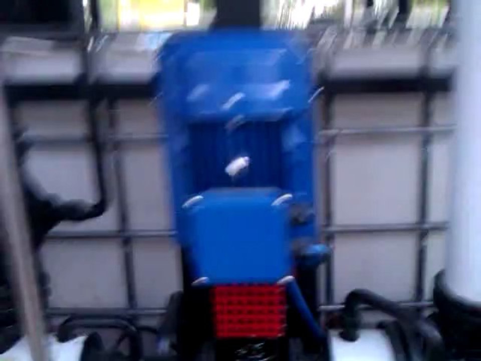 Битумно-эмульсионная установка в работе на АБЗ в Саратове