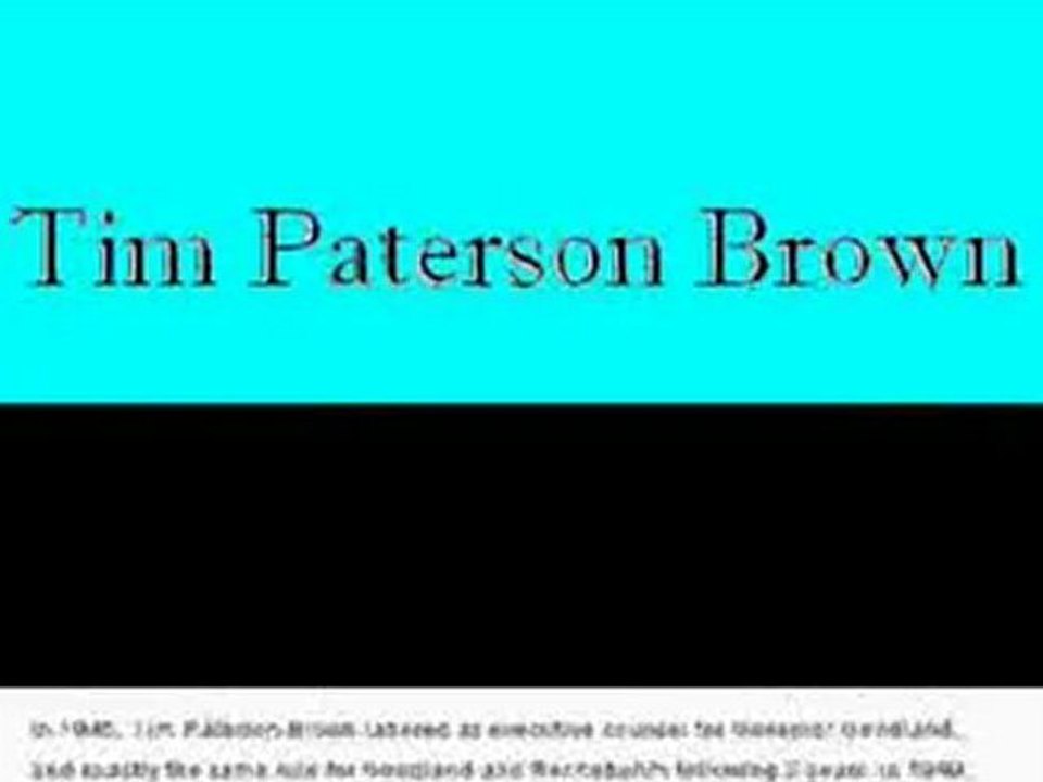 Computer programmer | Tim Paterson-Brown | Paterson Technology