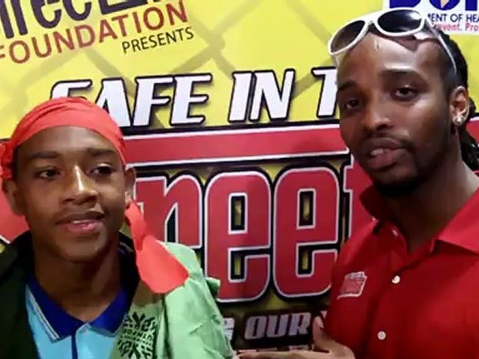 The AIDS 2012 Youth Rap Cipher is Safe in the Streetz!!