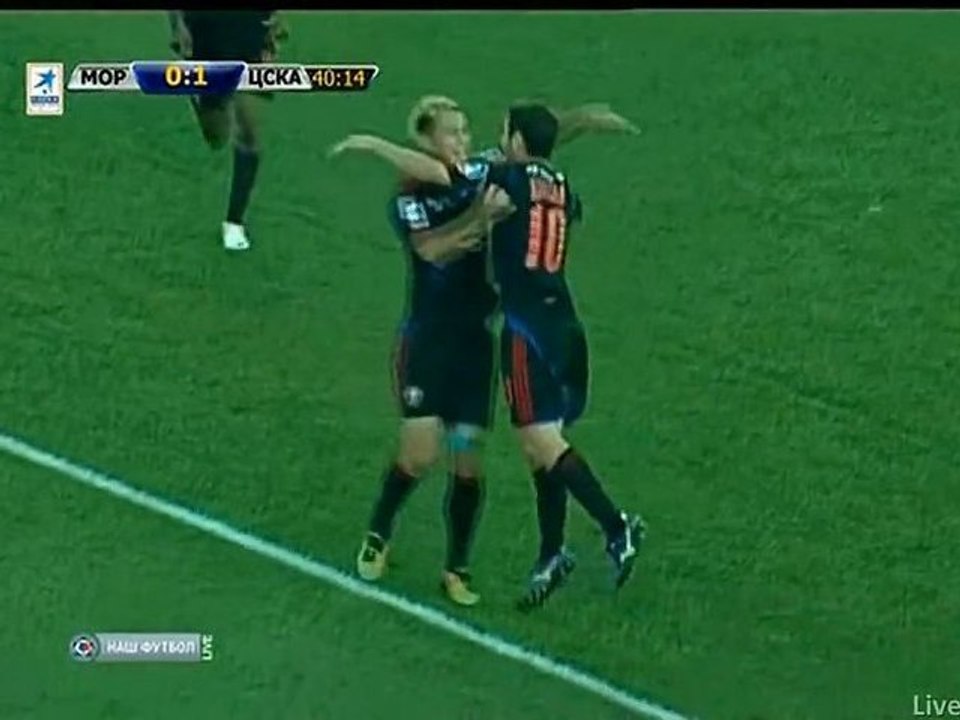 Гол Дзагоева в матче Мордовия — ЦСКА