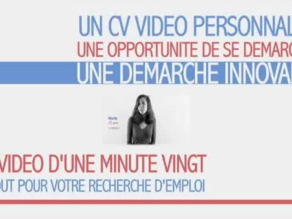 CV vidéo - Curriculum Vidéo