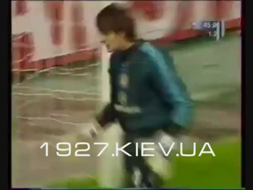 ЛЧ 2003/2004 Динамо Киев - Арсенал 2:1 Обзор матча