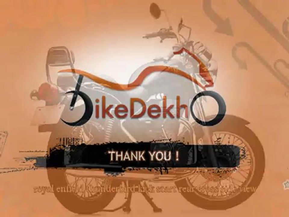 Royal Enfield Thunderbird Kick Start