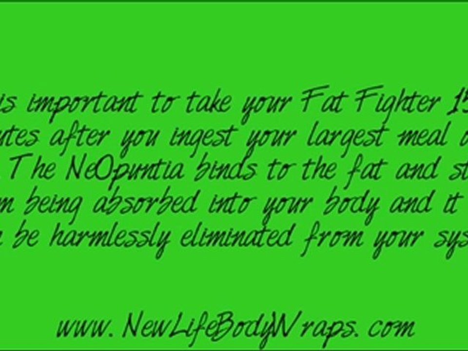 It Works Fat Fighter FAQ #1 - How Does Fat Fighter Work?