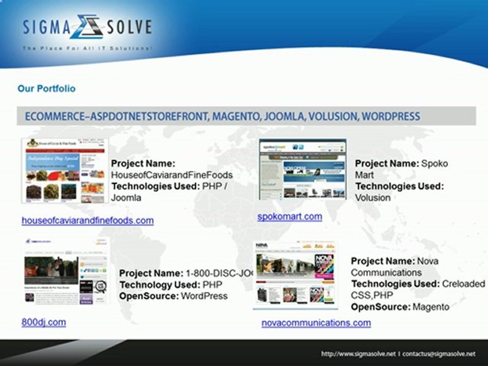 Volusion Designers & Programmers