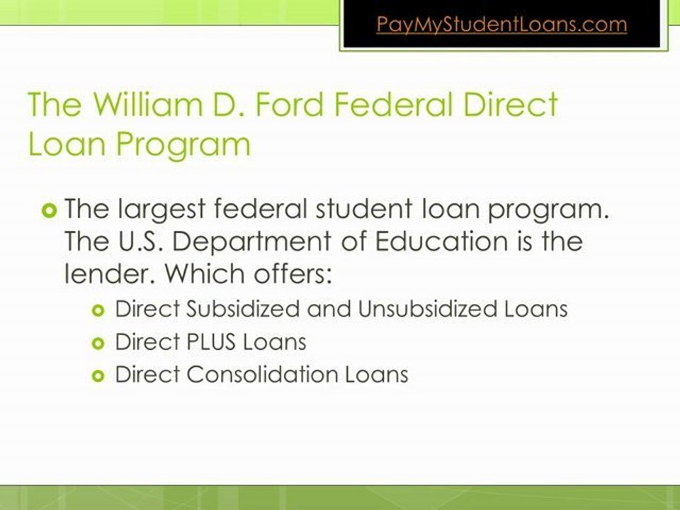 What Is The Difference Between Federal Direct and Perkins Student Loans