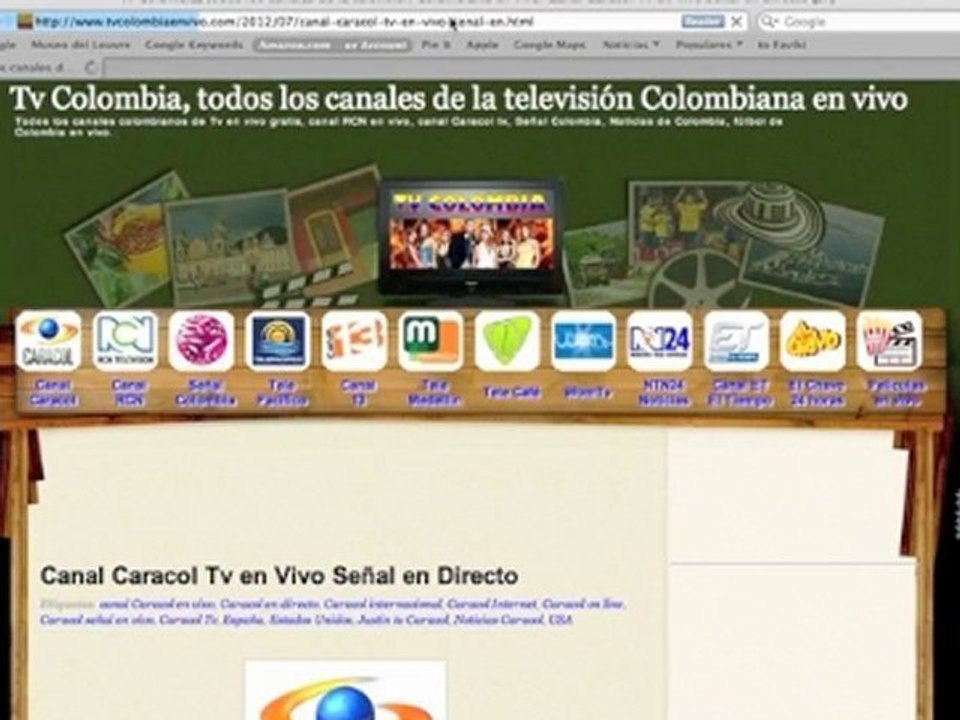 Ver Caracol Tv en vivo