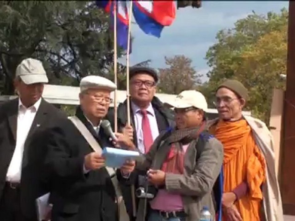 khmer manifestation à Genève