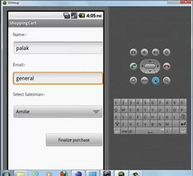 How to create Android apps? Edureka student's Shopping cart Android project
