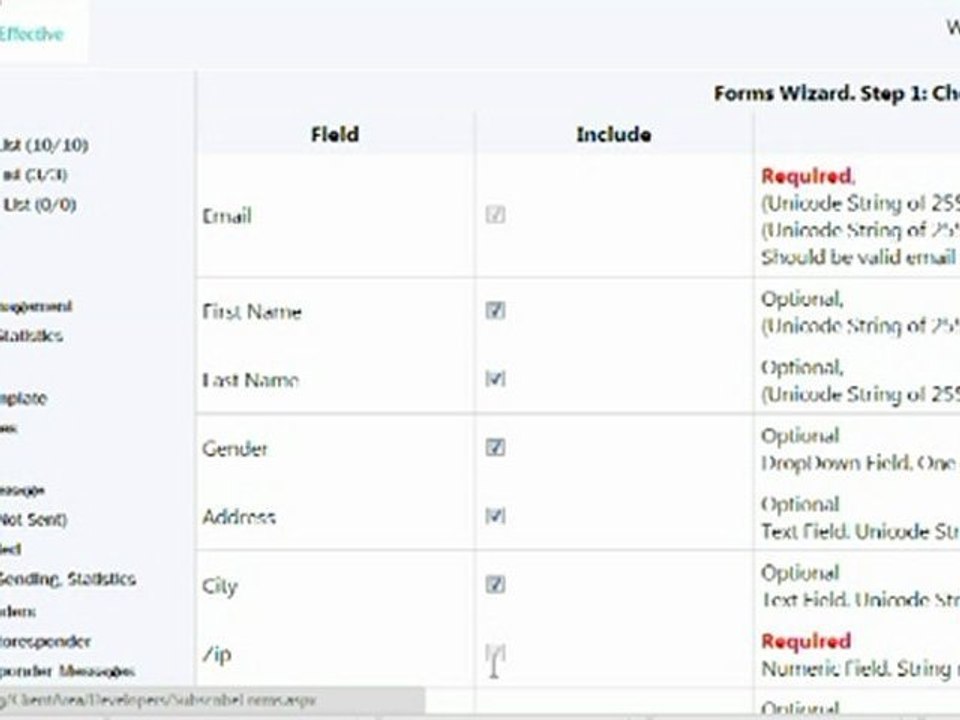 Emailsender: How To Create Web Form or Signup Form