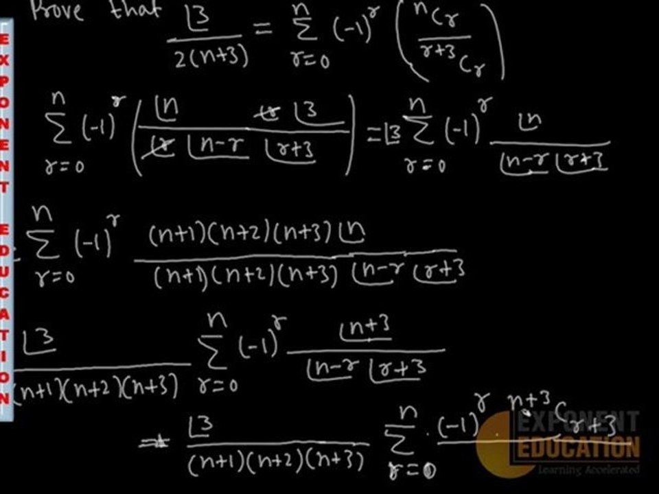 IIT JEE Maths Solutions_ Binomial Theorem