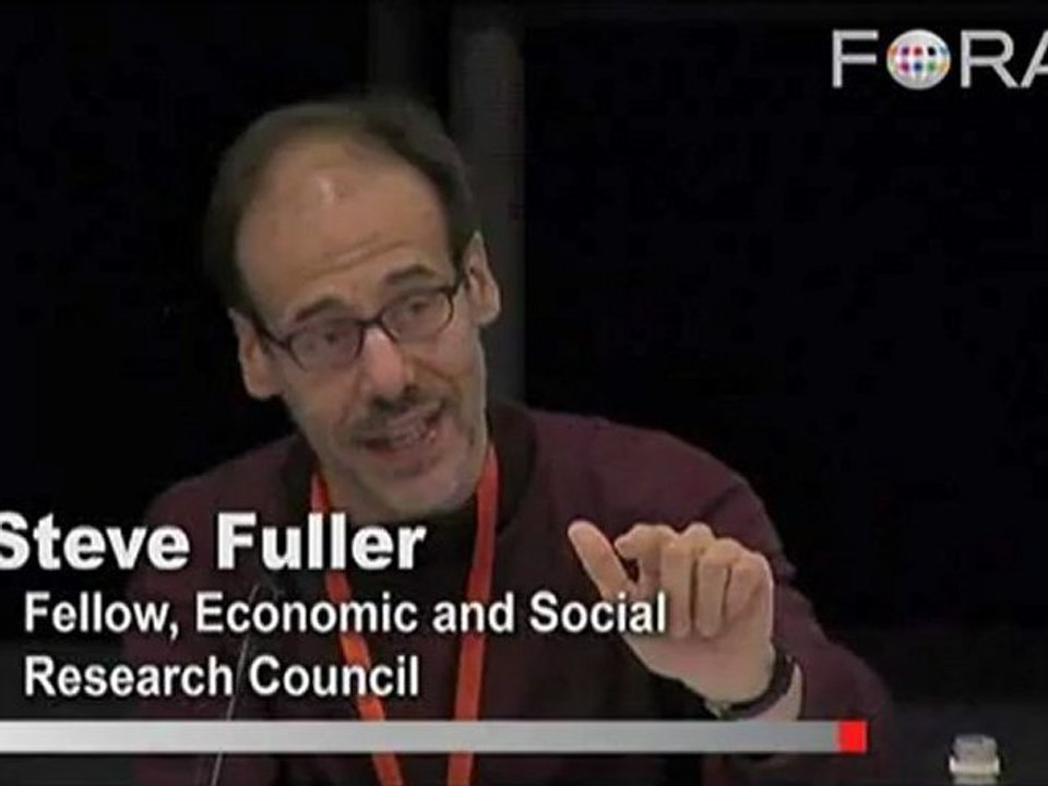 Steve Fuller: Intelligent Design and Evolution