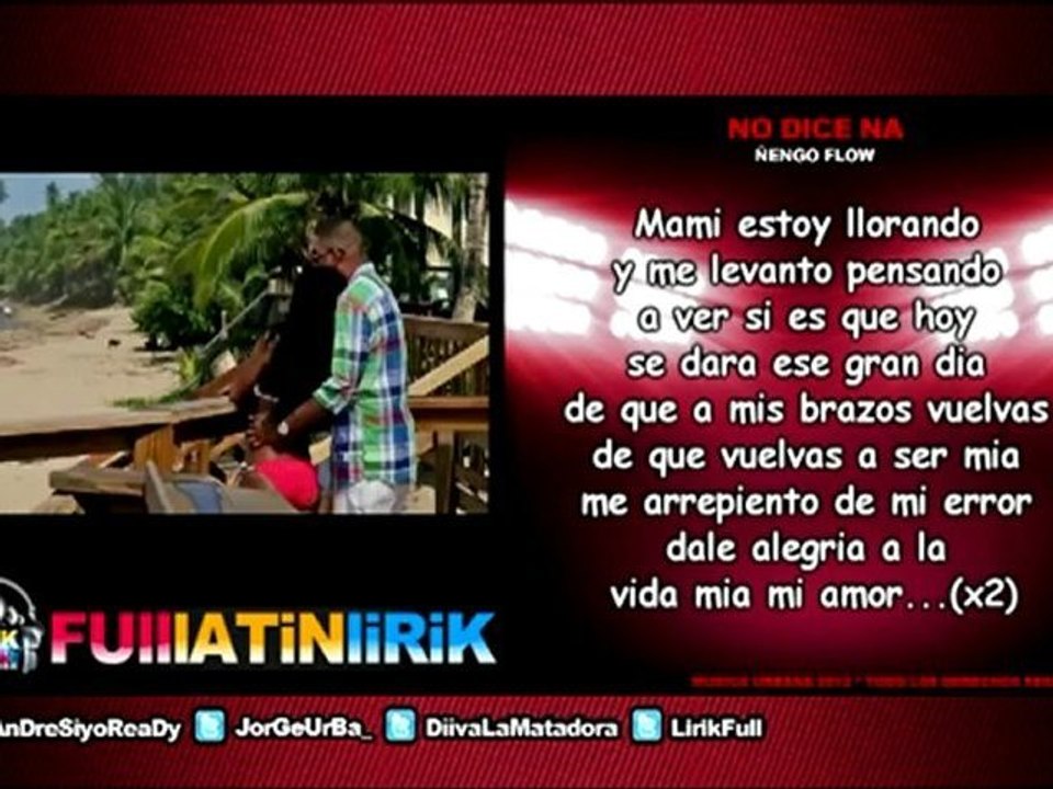 Ñengo Flow - No Dice na [Letra]