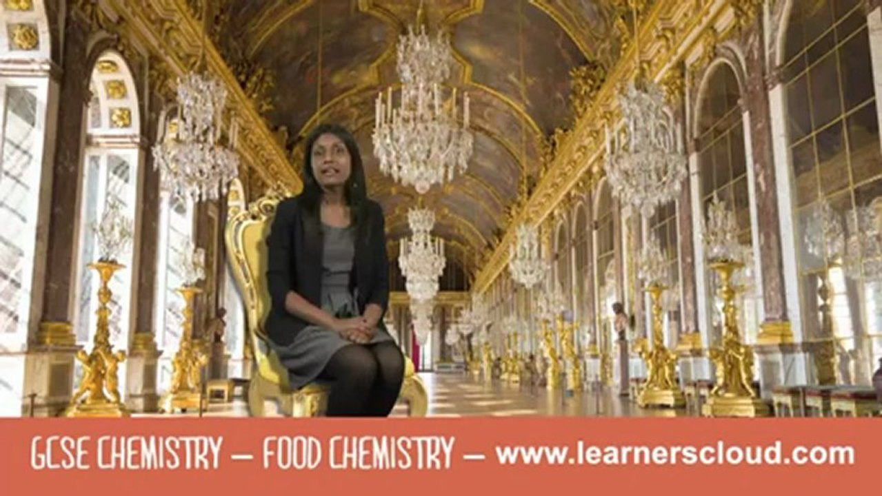 Food Chemistry: GCSE Chemistry