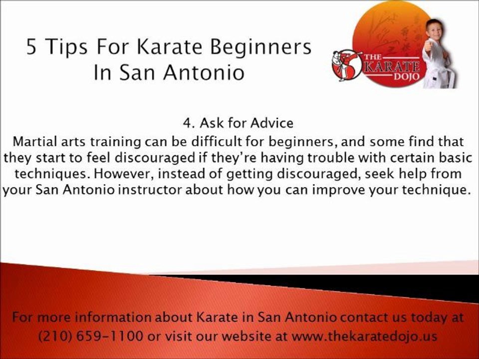 Tips for Karate Beginners