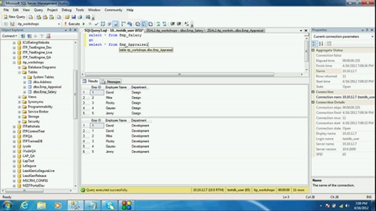 Difference between Union and Union All