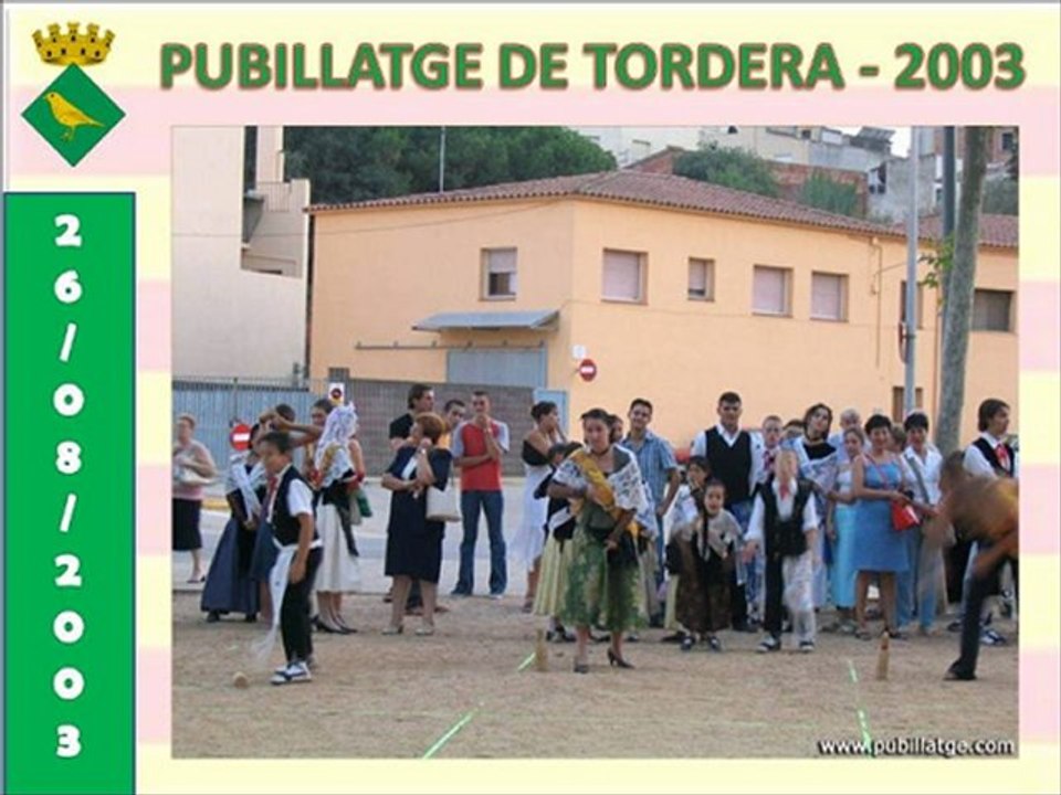 Tordera 2003: Un muntatge amb tot el cor ❤️