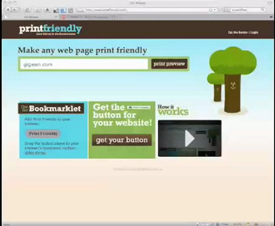 Make a Print Friendly Version of any Webpages
