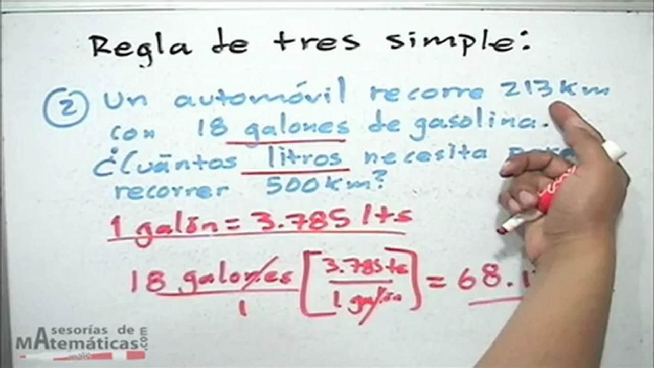 Ejercicios de regla de tres simple