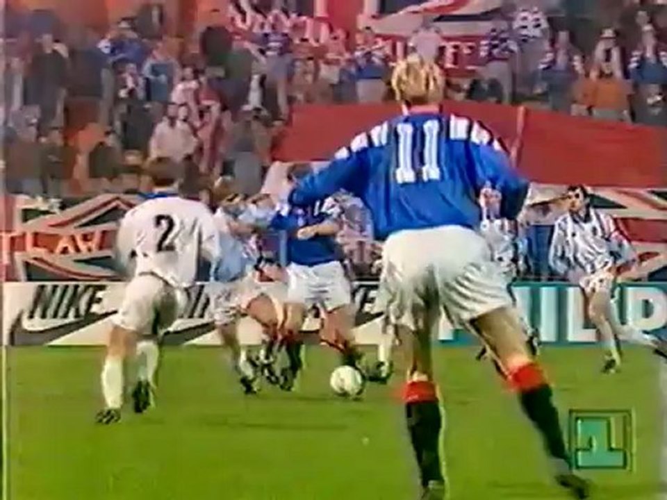 ЛЧ 1992-1993 обзор матча  ЦСКА - Глазго Рейнджерс