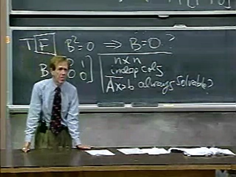 Álgebra Linear - Aula 13 - 10 de outubro de 1999 - 220k