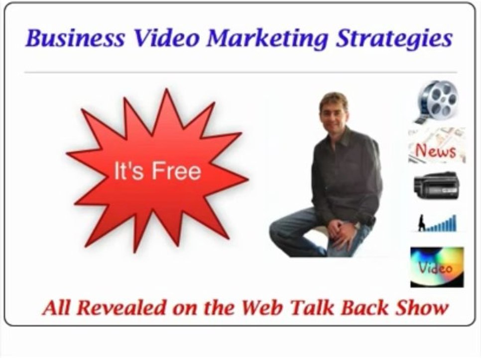 Business Video Marketing Strategies Short Tips - Part 3