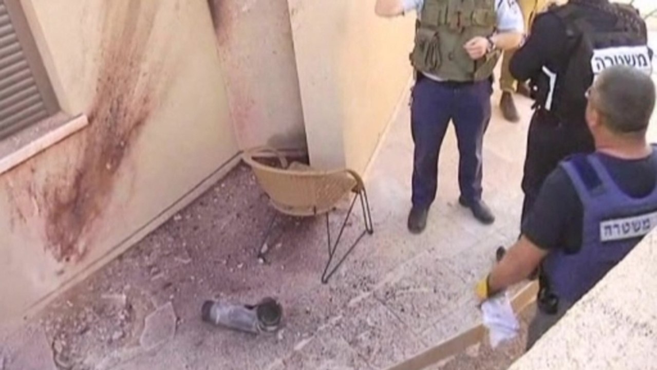 Rockets hit southern Israeli town as Obama visits Middle East