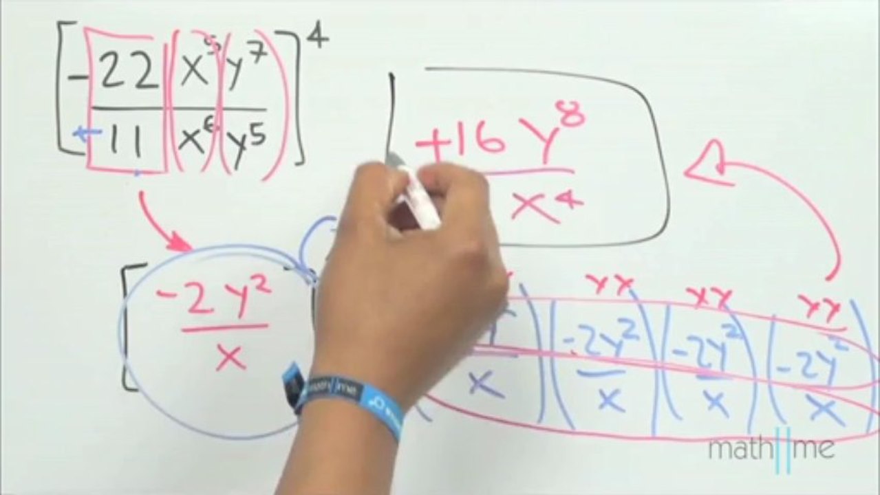 Simplificación de la expresión algebraica