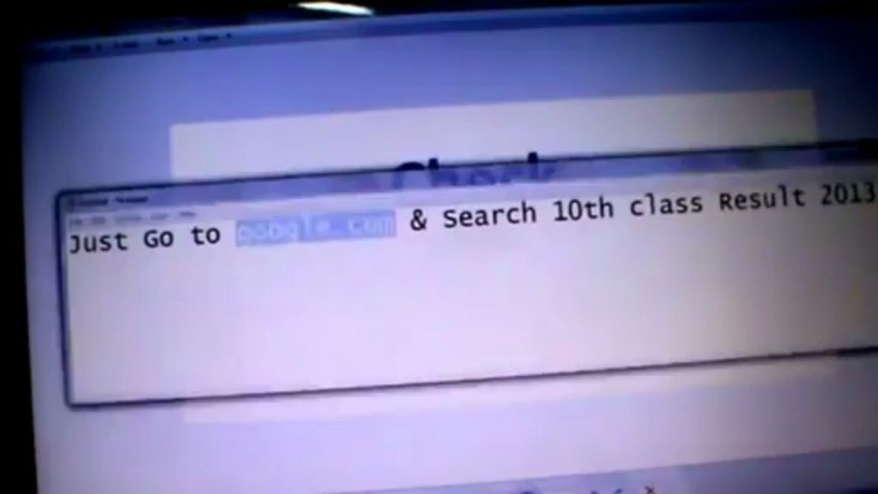 Check 10th Class Result 2013 - YouTube