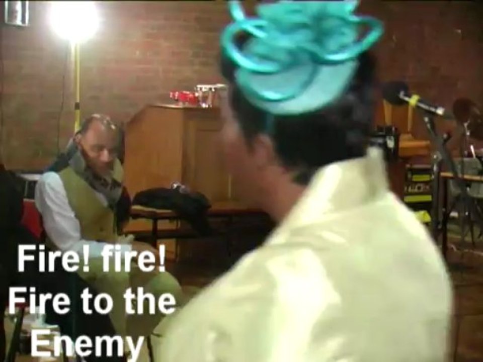 Fire fire fire to the enemy