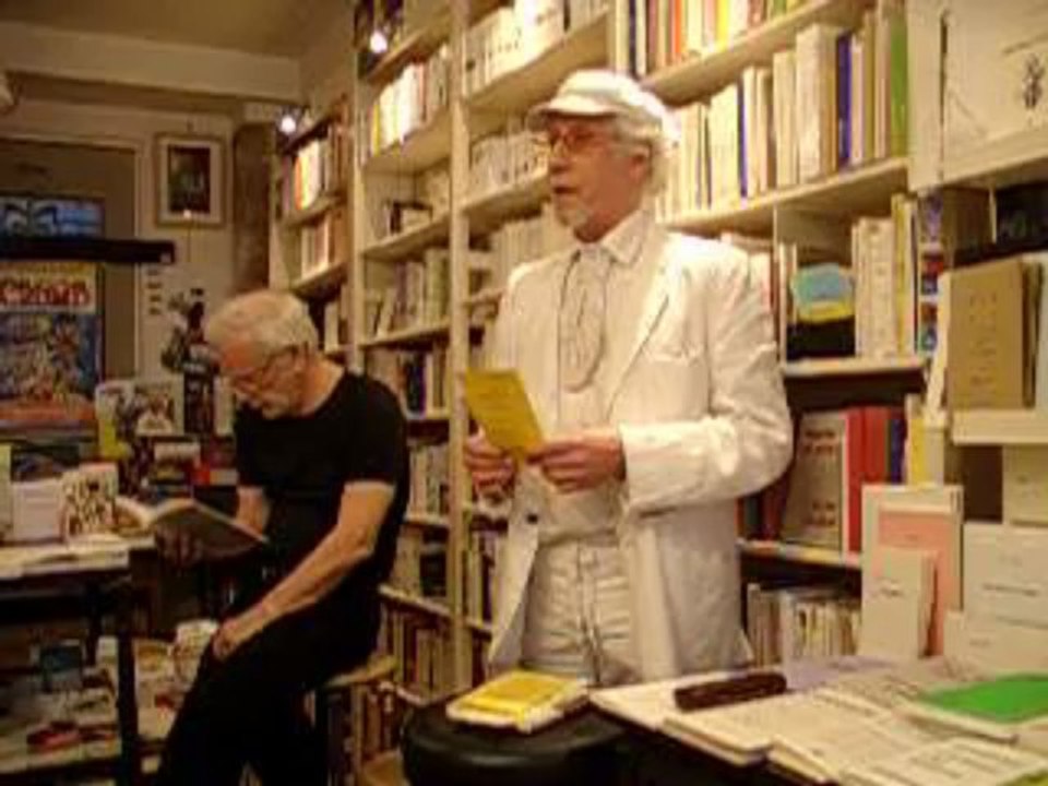 Lecture d'Oskar Pastior à la Librairie Texture 📚