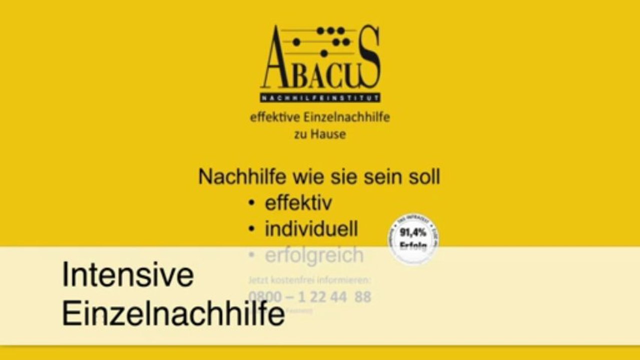 Nachhilfe - Zülpich ABACUS - Nachhilfeinstitut