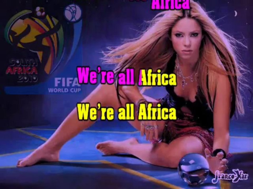 Sing Along to Shakira's Hit 'Waka Waka' Karaoke 🎤