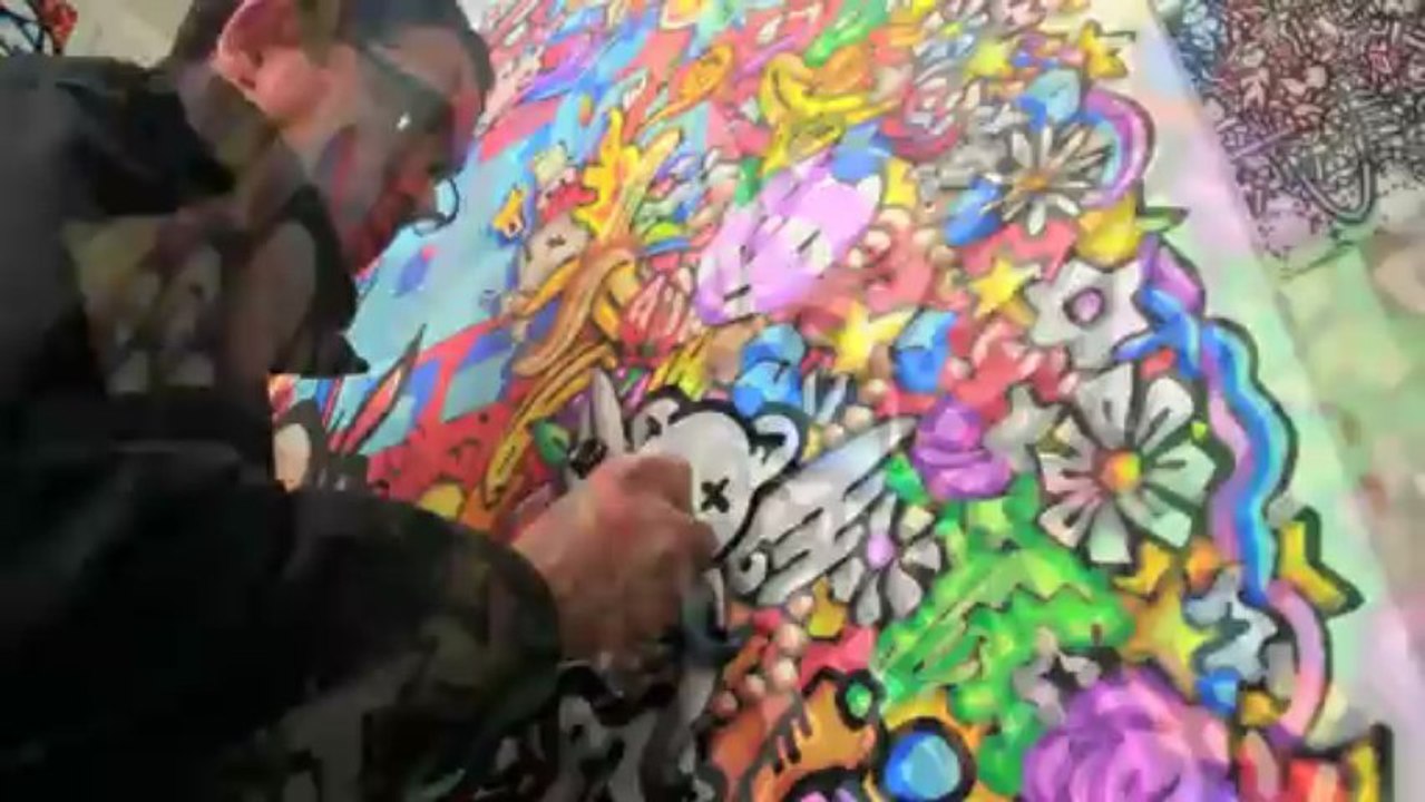 JAkè - Live Painting à l'Indo Café