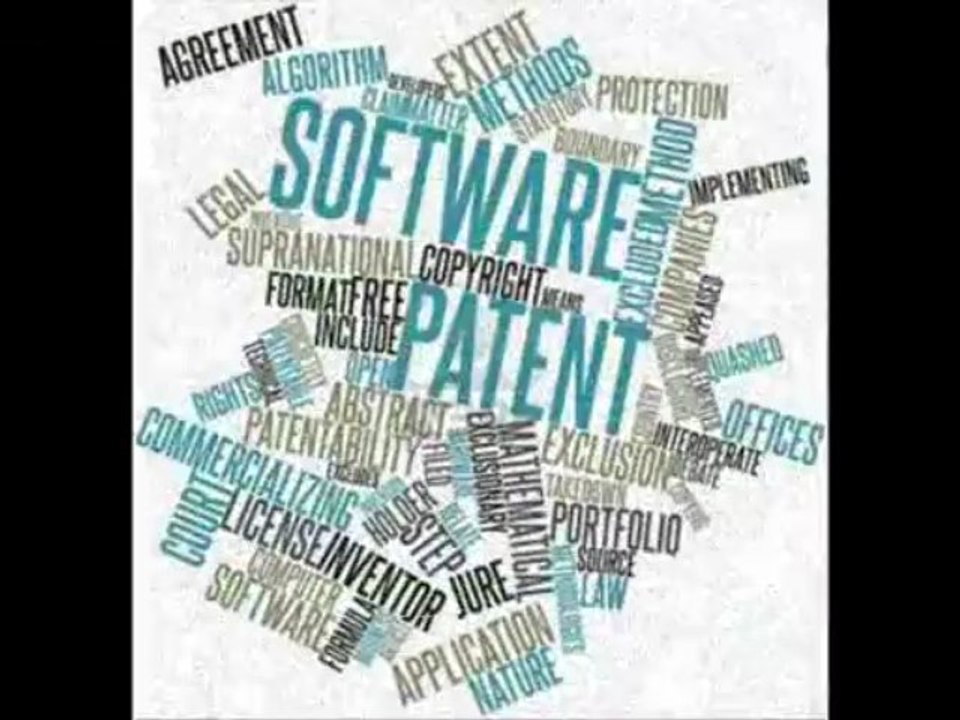 Why do you really need software patents?