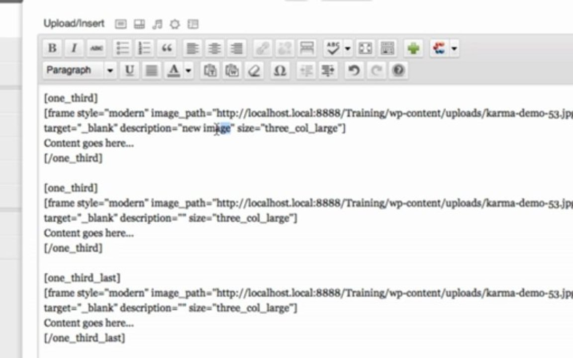 20. Tutorial - Karma Short Codes